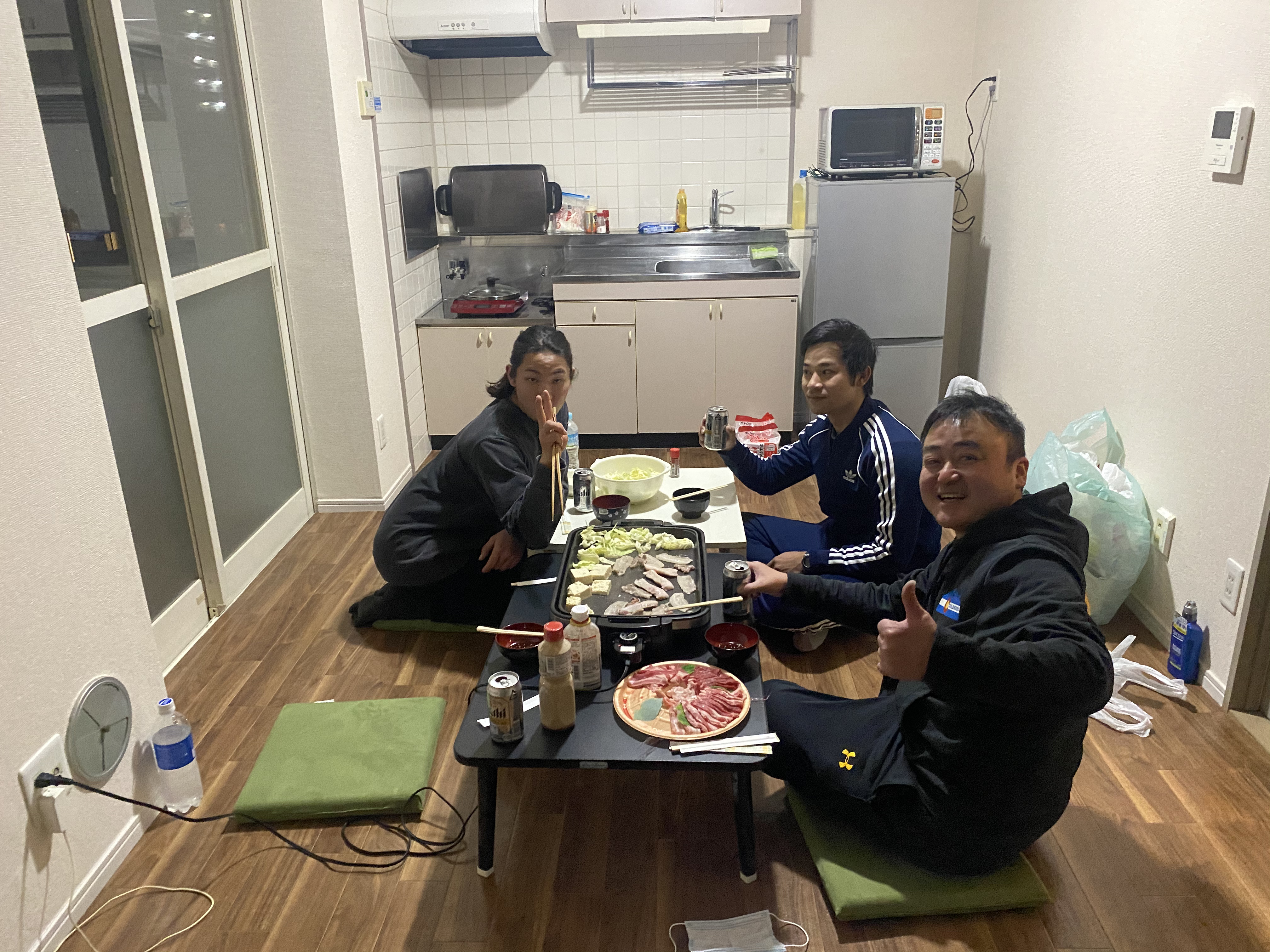 出張に来ました。