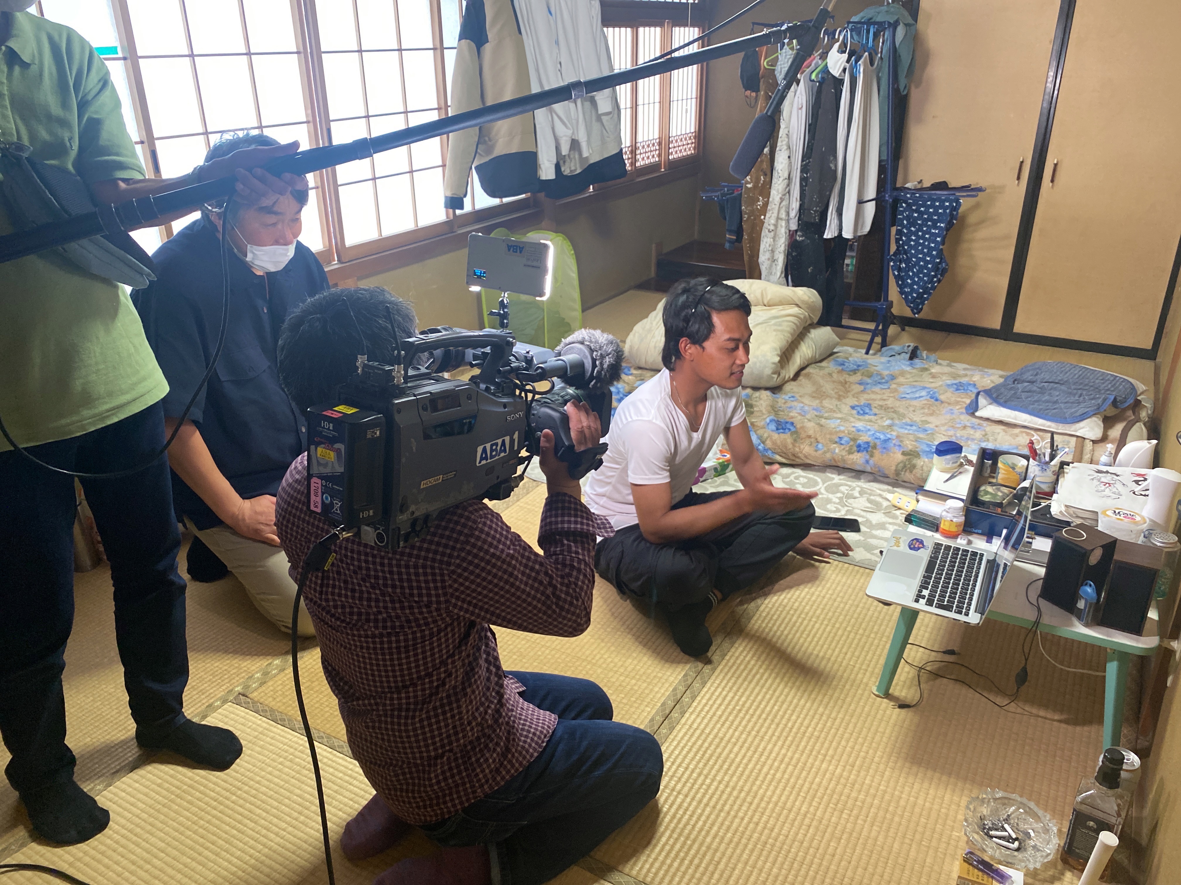 青森朝日放送さんが取材に来ました！