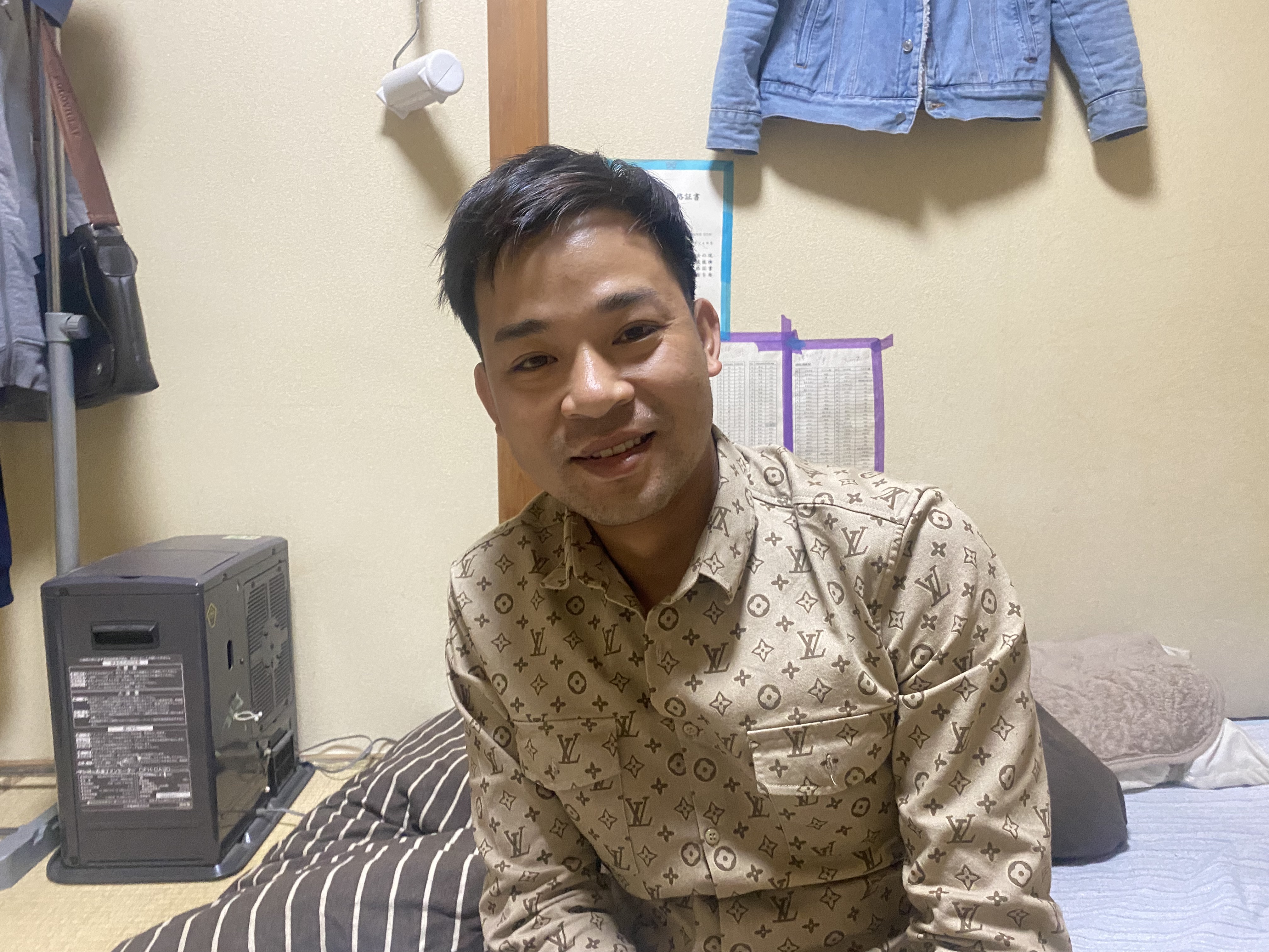 ソン君がベトナムから帰ってきた